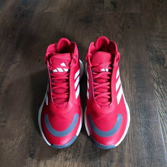 adidas Originals Unisex-Adult Bounce Legends Sneaker Red Size US 8.5/EU 42 - Picture 5 of 7